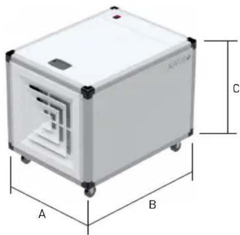 Soler & Palau PAP 850V - DIMENSIONS - 1