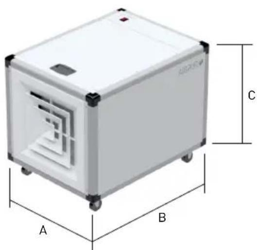 Soler & Palau PAP 850V - DIMENSIONES - 1