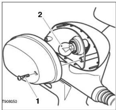 TRIUMPH Bonneville T214 (2015) - Feu arrière/éclairage de plaque d'immatriculation - 1