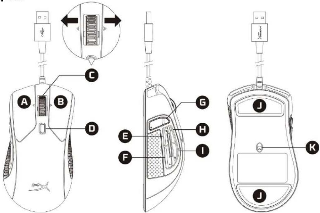 HYPERX Pulsefire Raid - Tóng quán - 1