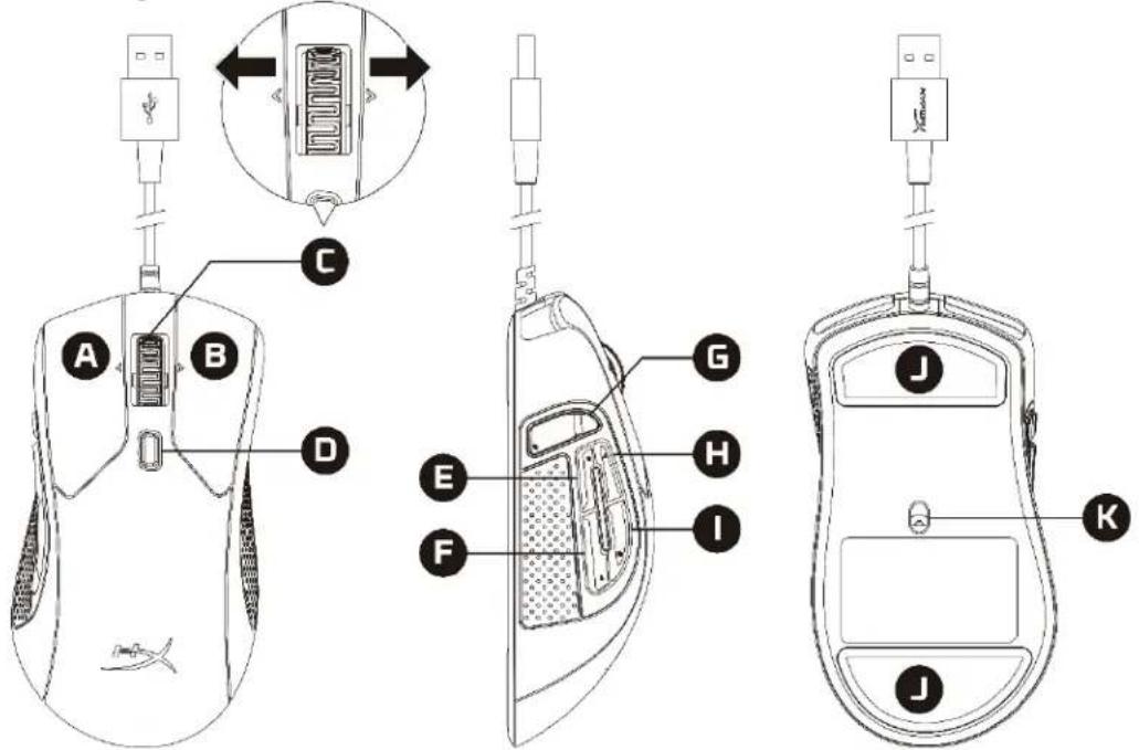 HYPERX Pulsefire Raid - Descrizione generale del prodotto - 1