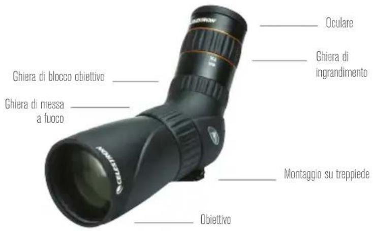 CELESTRON Hummingbird 722X50 ED 52307 - COMPONENTI - 2