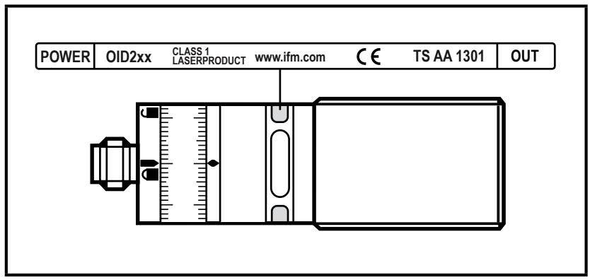 IFM OID251 - Laser Notice No. 56(2019年5月8日発行)に準じて - 1