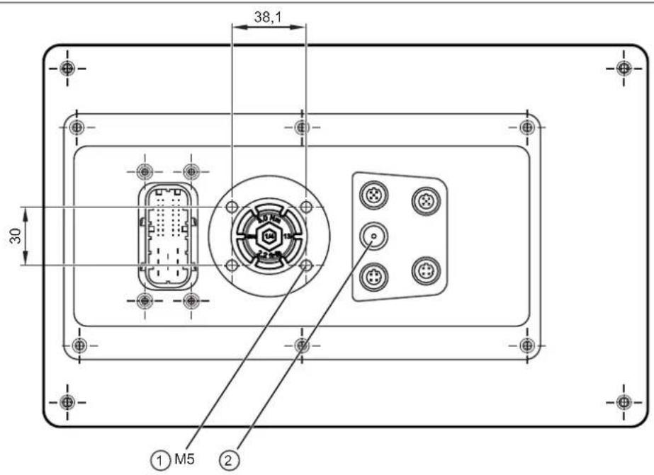 IFM CR1102 - Logement pour accessoires de montage - 1