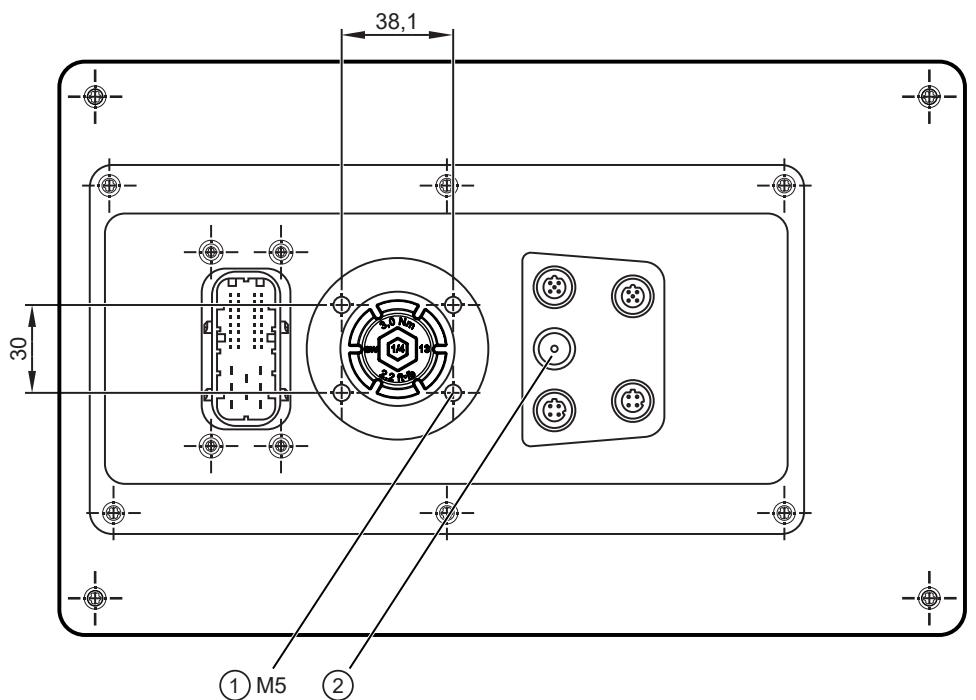 IFM CR1102 - Aufnahme für Montagezubehör - 1
