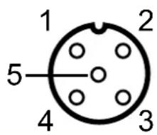 IFM AC508S - Raccordement des broches - 1