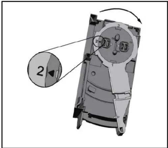 IFM AC508S - Réglages sur l'embase - 1