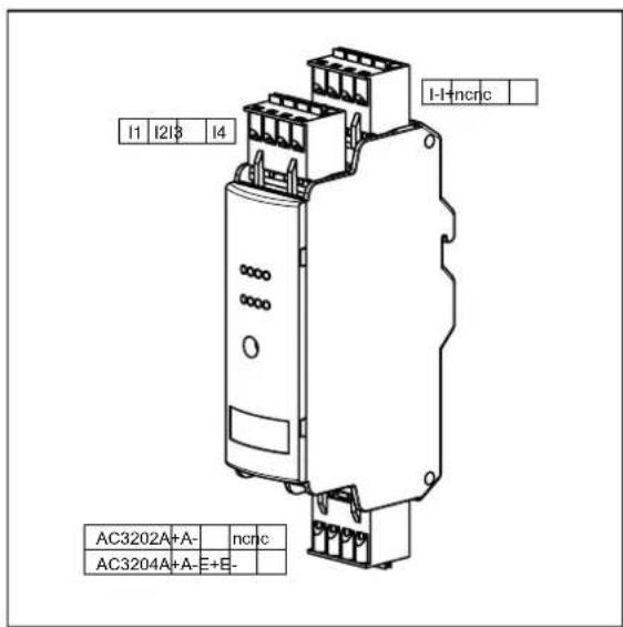 IFM AC3200 - Modules d'entrées TOR AC3202 et AC3204 - 3