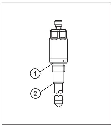 IFM LMT100 - LMT1x4、LMT1x5の取付け - 1