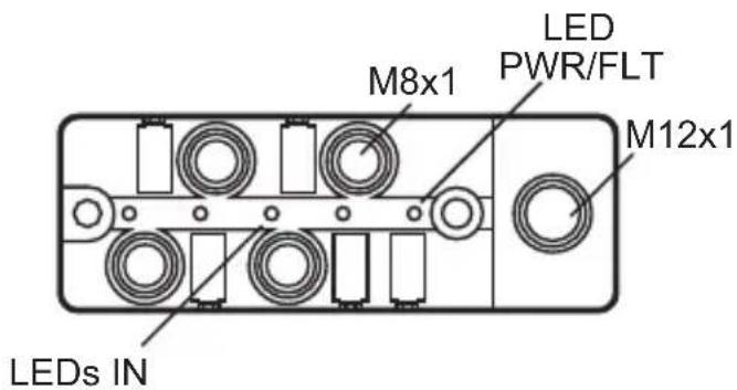 IFM AL2410 - Éléments de service et d'indication - 1