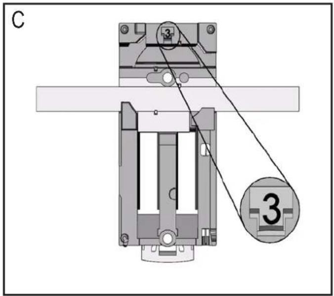 IFM AC5250 - Réglages sur l'embase - 2