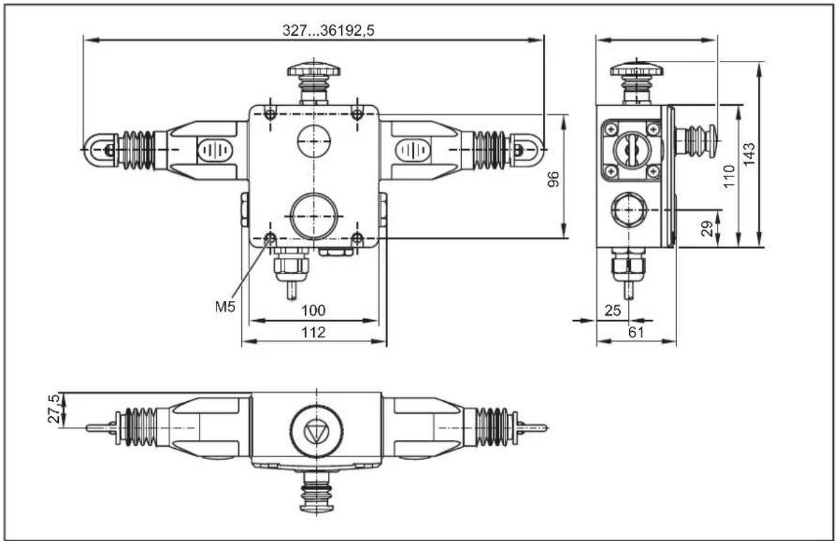 IFM ZB0070 - Schéma d'encombrement - 5