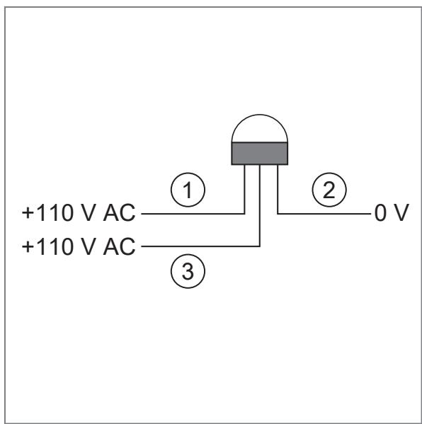 IFM ZB0070 - LED 110 V AC - 1