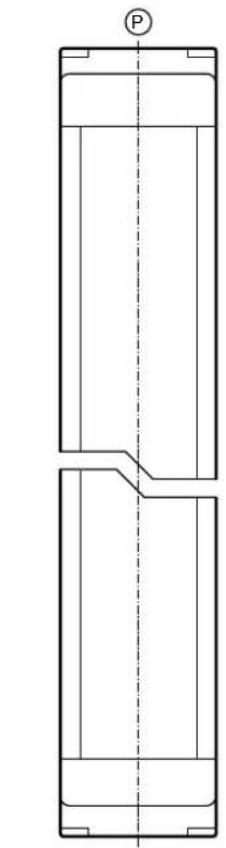 IFM OY901S - Schéma d'encombrement - 2