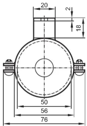 IFM OY403S - Schéma d'encombrement - 4