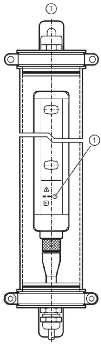 IFM OY403S - Schéma d'encombrement - 1