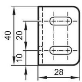 IFM OY004S - Schéma d'encombrement - 5