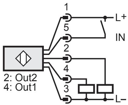 IFM OGD580 - Podłączenie elektryczne - 3