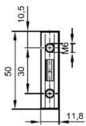 IFM OY952S - Schéma d'encombrement - 7