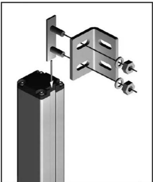 IFM OY116S - Fixation et orientation optique - 2