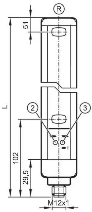 IFM OY115S - Barrière de sécurité multifaisceaux - 2