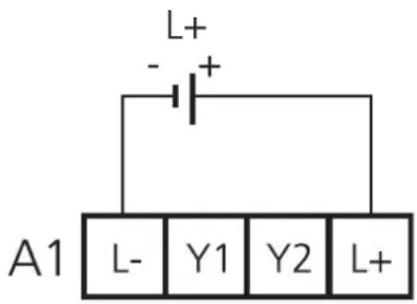 L+ - + A1 L- Y1 Y2 L+