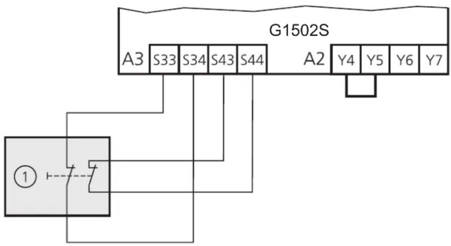 IFM G1502S - Raccordement - 1