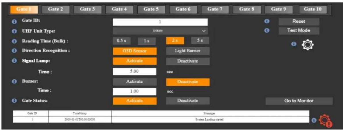 IFM ZZ0815 - Configuration du portique - 1