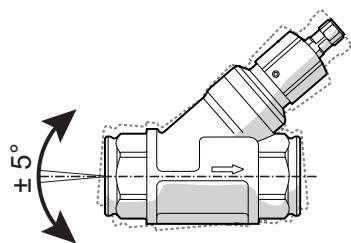 IFM SBN432 - Installation in case of water containing dirt - 1