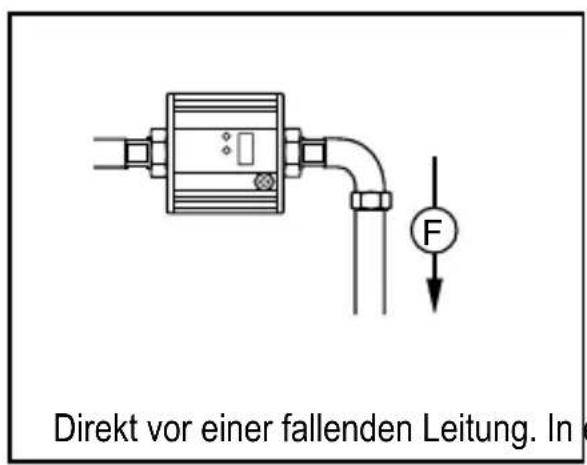 IFM SU8200 - Nicht empfohlene Einbaulage - 1