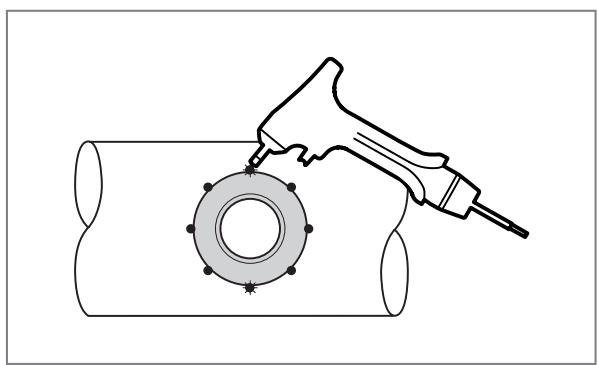 IFM TD2831 - Using the welding adapter / welding thermowell - 1