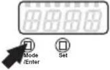 IFM SU7200 - Change from menu level 1 to menu level 2 - 1