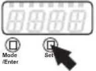 IFM SU7200 - Change from menu level 1 to menu level 2 - 3