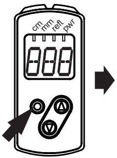 IFM OGD583 - Change from menu level 1 to menu level 2 - 2