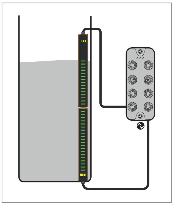 IFM KQ1000 - 複数のセンサの取付け - 1