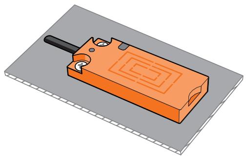 IFM KQ5100 - 마운팅 어댑터가 없는 사용 - 2