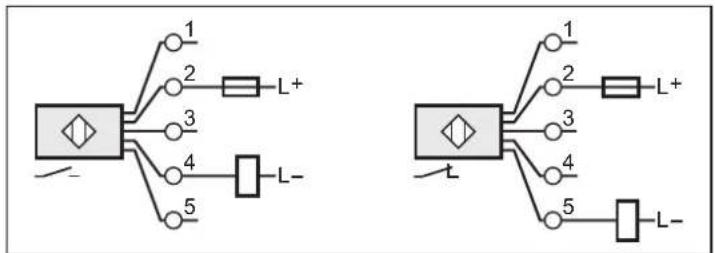 1 2 L+ 3 4 L- 5 L+ 1 2 L+ 3 4 5 L-