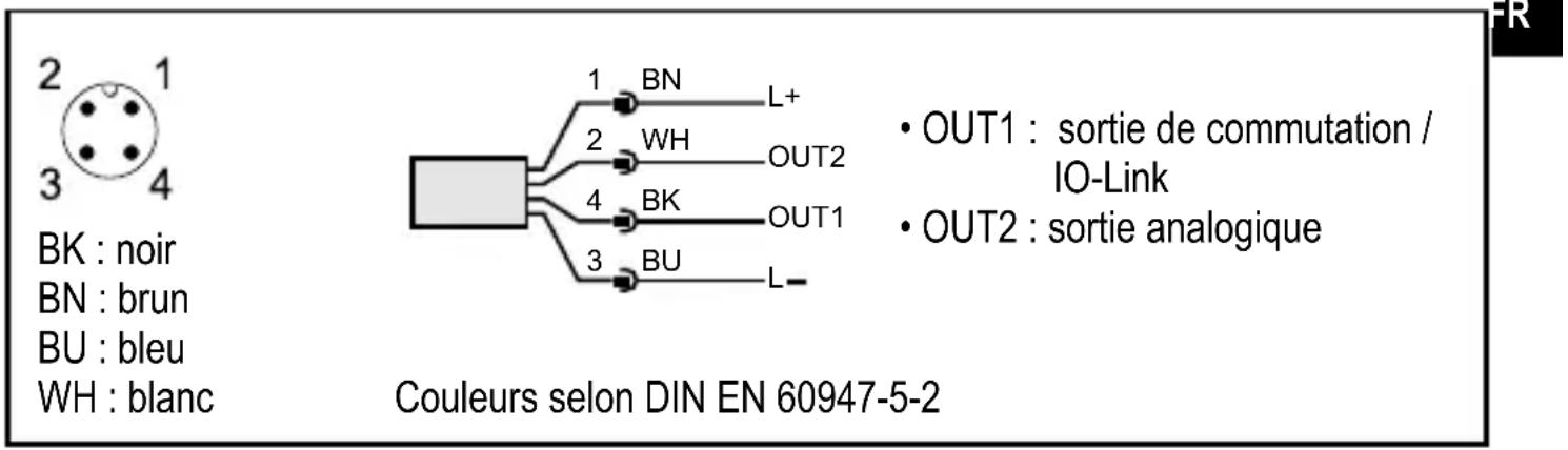 IFM UIT504 - Raccordement électrique - 1