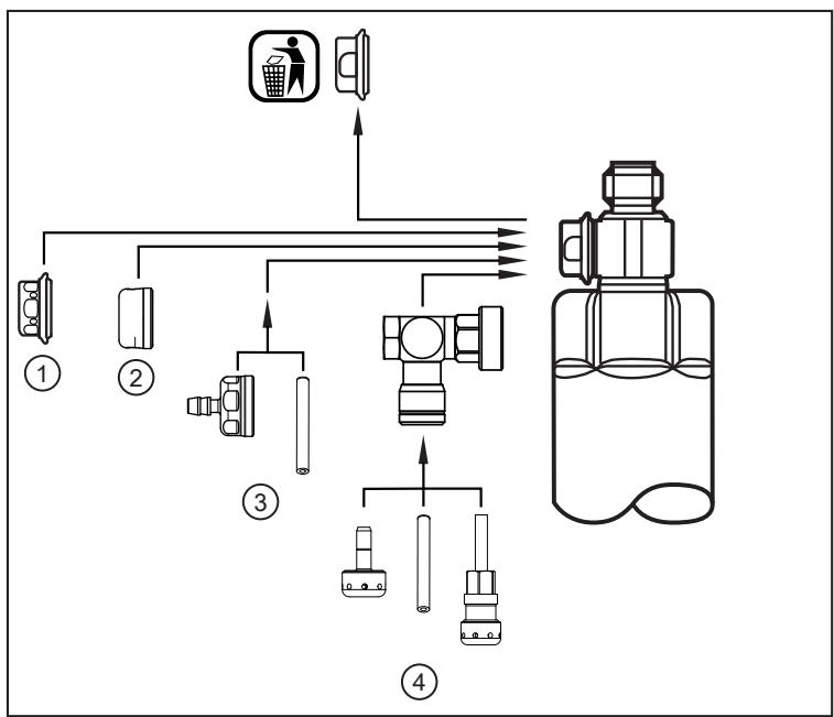 IFM PM1504 - 更换过滤罩 - 1