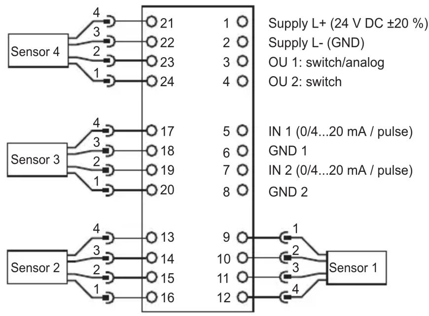 IFM VSE002 - Wiring - 1