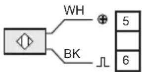 IFM DD0203 - Connection of the sensor - 2