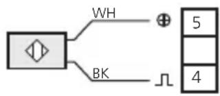 IFM DD2510 - Connection of the sensors (In1) - 4