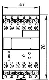 IFM DD2503 - 外形寸法図 - 1