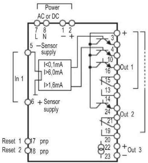IFM DD2503 - Terminal connection - 2