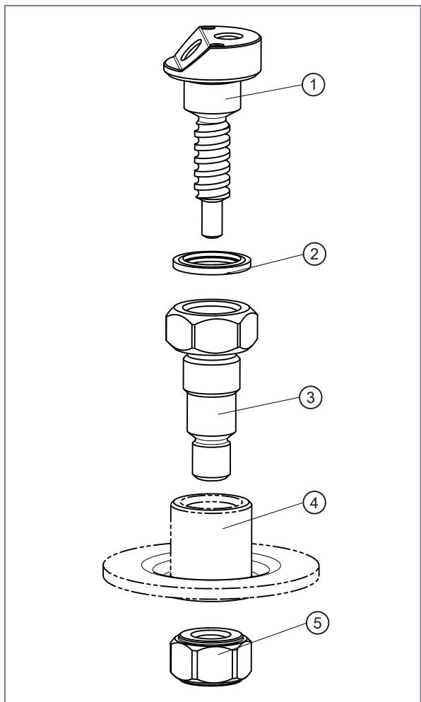 IFM E43310 - Cooling adapter E43929 - 4