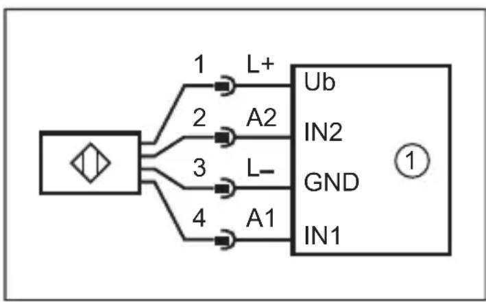 IFM GG855S - Raccordement électrique - 3