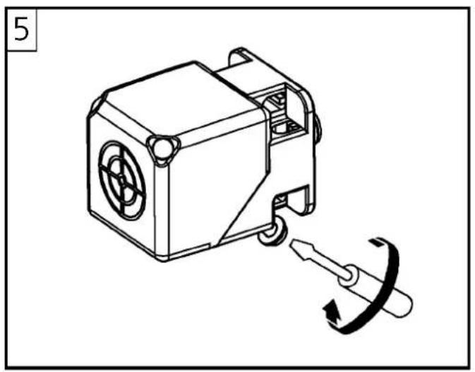 IFM IM5140 - Alignment of the sensing face - 1