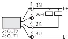 IFM O5D101 - 電気接続 - 5