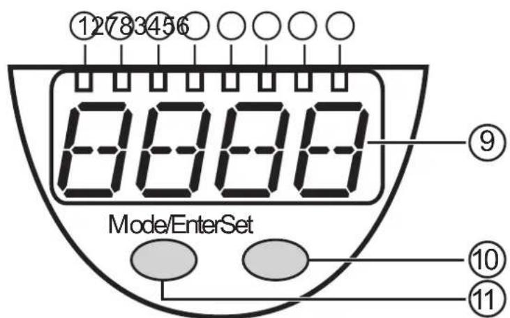 IFM PN004A - Éléments de service et d'indication - 1