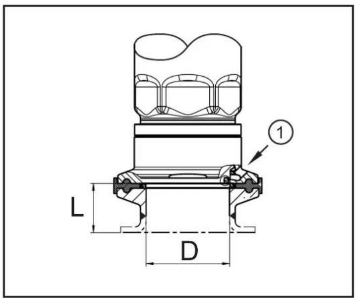 IFM PG2794 - Pour applications aseptiques selon EHEDG - 3